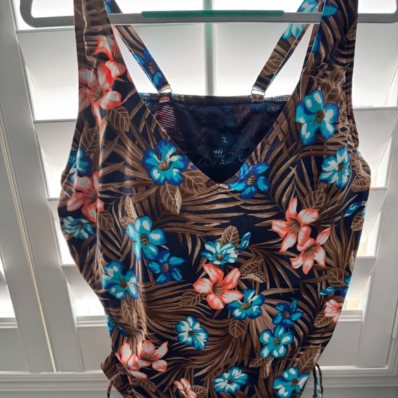 Land's End Tankini & Swim Skirt Set (worn once) - Picture 1 of 8